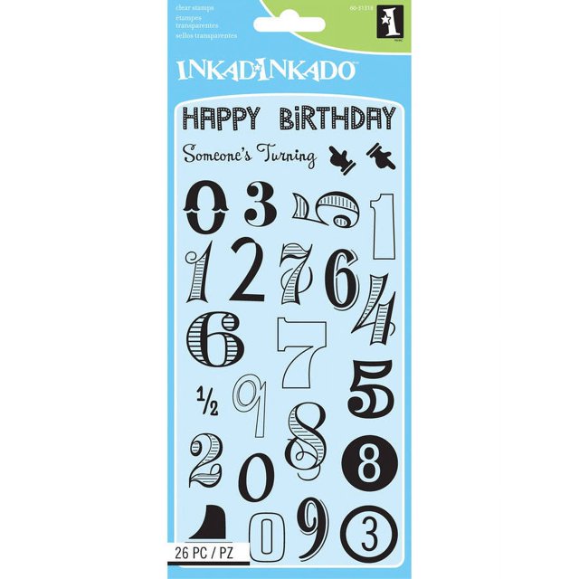 Inkadinkado Clear Stamps, 4" x 8"