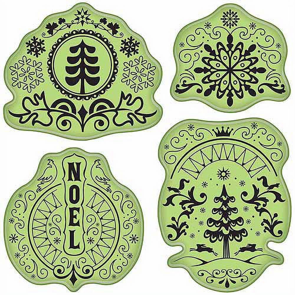 Wholesale GLOBLELAND Indian Tribe Pattern Silicone Clear Stamps Ax