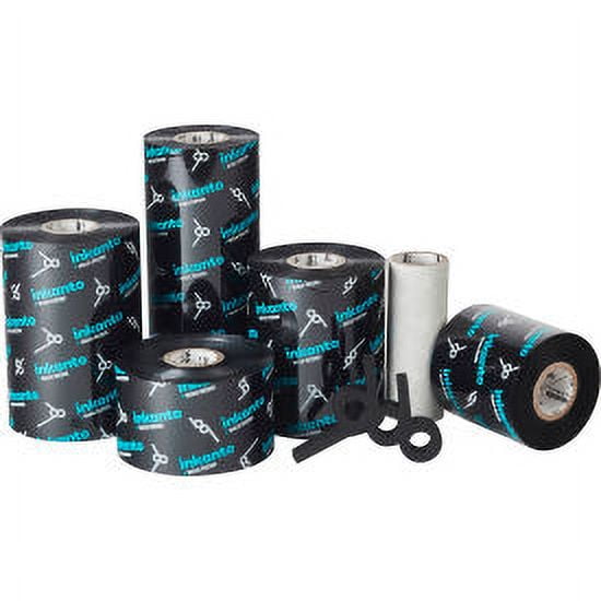 Inkanto APR 6 Wax & Resin Ribbons 65mm W x 450m L Black 12 Rolls/Case