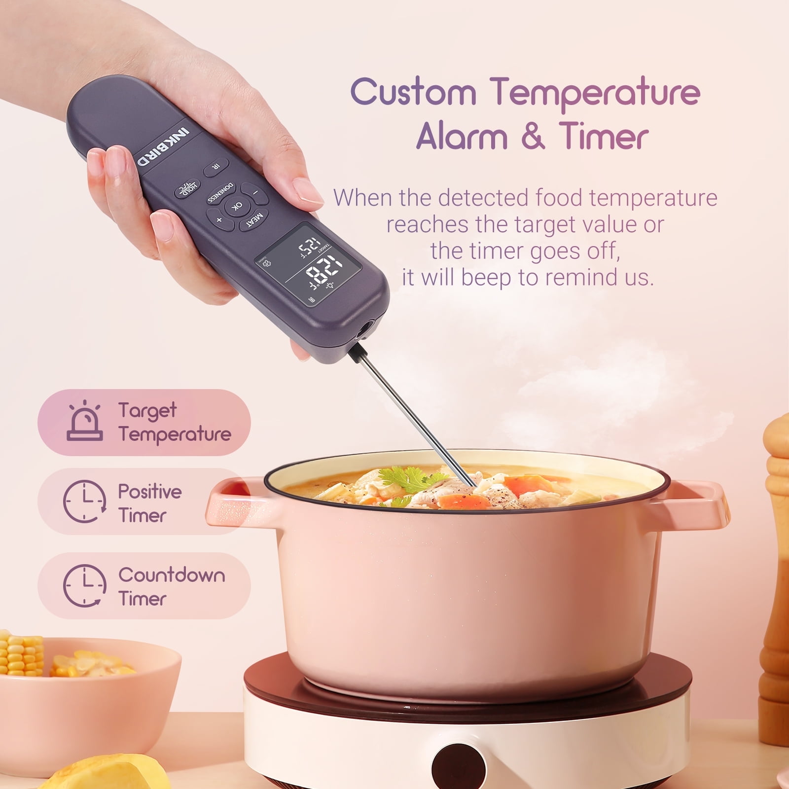 Inkbird Meat Thermometer - Thumbnail 5