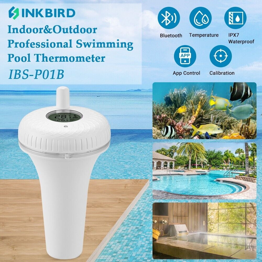 Inkbird Bluetooth Pool Thermometer Updated Version IBSP01B Floating