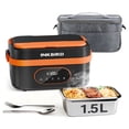 thumbnail image 1 of INKBIRD Mother’s Day Gift Cordless Electric Lunch Box, Heated Food Warmer with Scheduled Heating, Portable, Dishwasher Safe for Mom, 1 of 12