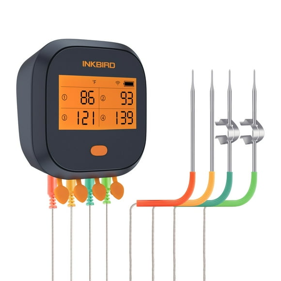 Inkbird IBBQ-4T Wireless Bluetooth Grill Thermometer - Precision Cooking Made Simple
