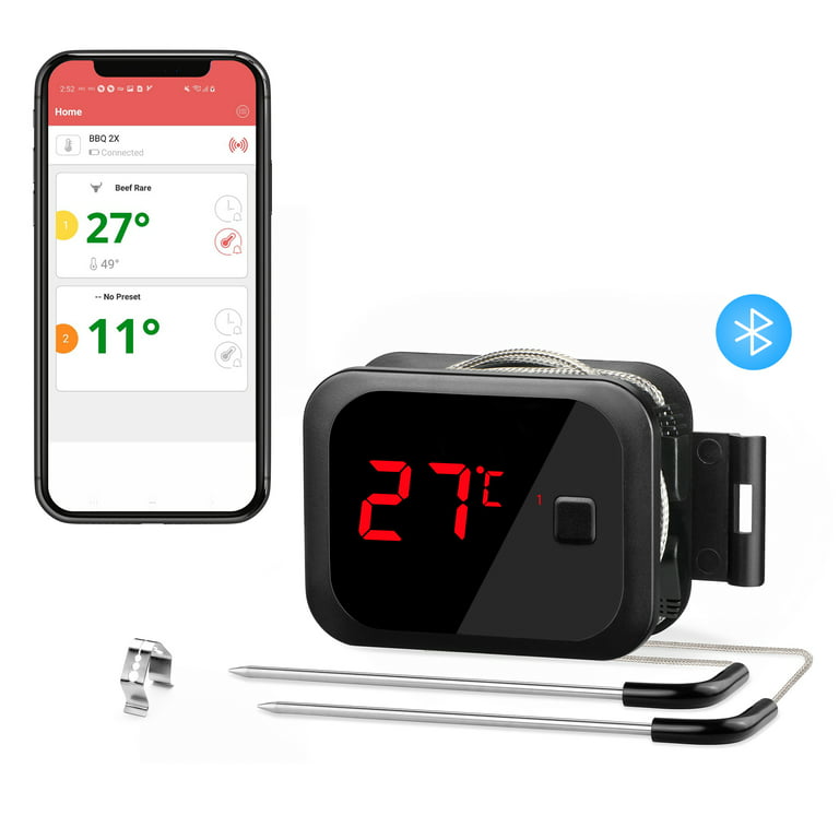 The Inkbird Bluetooth Thermometer on  is Great for Grilling
