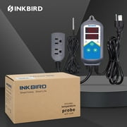 Inkbird ITC-306T Digital Temperature Probe Controller Thermostat Timer AC 110V 1200W Only Heating Plug Time Switch Reptile Breeding Heater Planting Greenhouse No Cooling Control