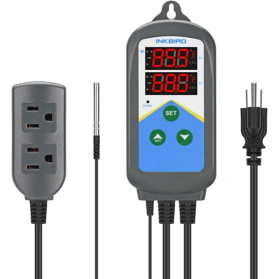 Inkbird ITC-306T Temperature Controller WiFi Heat Lamp Thermostat Fermentation