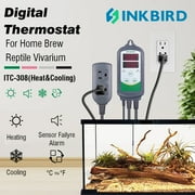 Inkbird ITC-308 Digital Temperature Controller 2-Stage Outlet Thermostat Heating and Cooling Mode10V 10A 1100W
