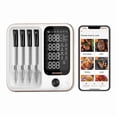 thumbnail image 1 of Father‘s Day INKBIRD WiFi & Bluetooth Meat Thermometer with 4 Probes Unlimited Range Dishwasher Waterproof Bluetooth Thermometer for iOS & Android, 1 of 9