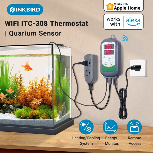 Inkbird WiFi ITC308 Digital Temperature Controller Aquarium Thermostat