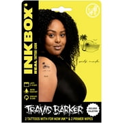 Inkbox Temporary Tattoos, Cali+Self, 2 Pack