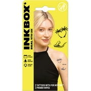 Inkbox Temporary Tattoos, Palm Waves, 2 Pack
