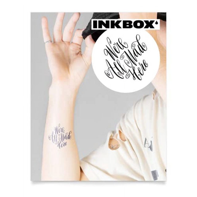 Inkbox Temporary Tattoos, SemiPermanent Tattoo, One Premium Easy Long