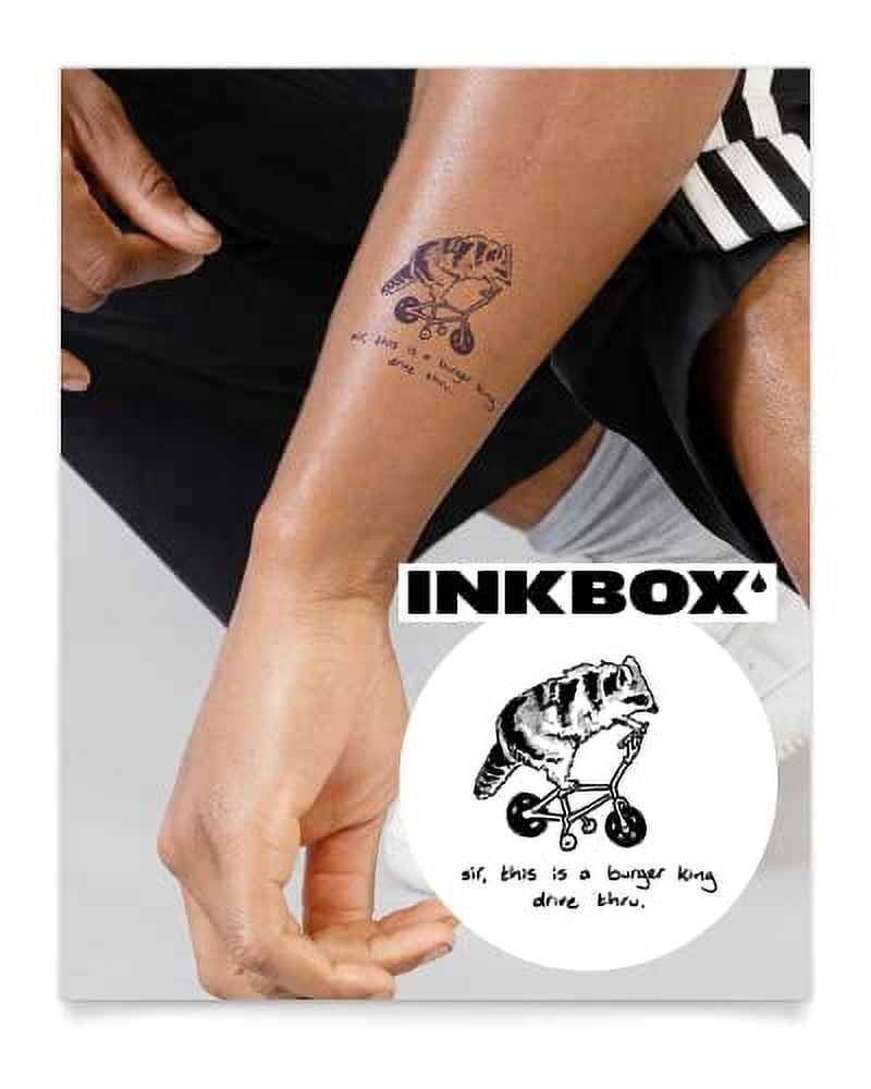 Inkbox Temporary Tattoos, SemiPermanent Tattoo, One Premium Easy Long