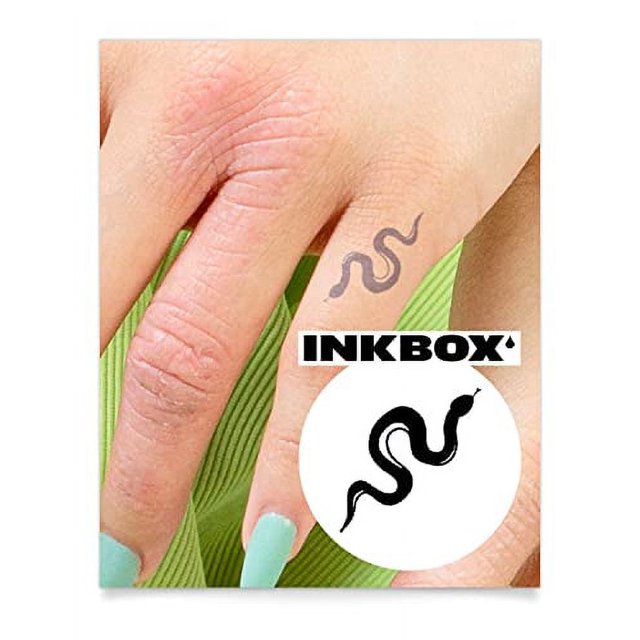 Inkbox Temporary Tattoos, SemiPermanent Tattoo, One Premium Easy Long