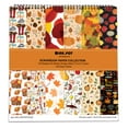 thumbnail image 1 of Inkdotpot 25 Sheets Autumn Fall Theme Scrapbook Paper Pad 6x6, Single-Sided Scrapbook Paper- Colorful Cardstock Paper Scrapbooking DIY Decorative Background Cardmaking Supplies- Journal Craft Paper, 1 of 7