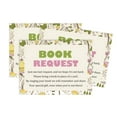 thumbnail image 1 of Inkdotpot 30 Books For Baby Shower Request Cards Bring A Book Instead Of A Card Floral Gender Neutral Baby Shower Invitations Inserts Games, 1 of 6