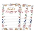 thumbnail image 1 of Inkdotpot 30 Bridal Shower InvitationsFloralWedding Fill-In Style Invites Blank Invites, 1 of 1