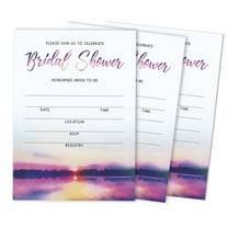 Inkdotpot 30 Bridal Shower InvitationsNatureWedding Fill-In Style Invites Blank Invites