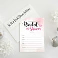 thumbnail image 1 of Inkdotpot 30 Bridal Shower InvitationsWedding Fill-In Style Invites Calligraphy Blank Invites, 1 of 8