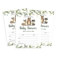 thumbnail image 1 of Inkdotpot 30 Fill In StyleBaby Shower Invitation Cards Jungle Animals Gender Neutral Blank Invites, 1 of 7