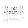 thumbnail image 1 of Inkdotpot 30 Gender Neutral Baby Shower Invitation Cards Oh Baby Fill In Blank Invites, 1 of 7