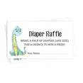 thumbnail image 1 of Inkdotpot 30Baby ShowerDiaper Raffle Ticket Lottery Insert Cards Supplies Games For Baby Shower Party Dinosaur Jungle Animals Bring A Pack Of Diapers To Win Favors Gifts And Prizes, 1 of 5