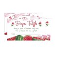 thumbnail image 1 of Inkdotpot 30Baby ShowerDiaper Raffle Ticket Lottery Insert Cards Supplies Games For Baby Shower Party Gender Neutral Bring A Pack Of Diapers To Win Favors Gifts And Prizes, 1 of 5