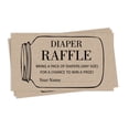 thumbnail image 1 of Inkdotpot 30Baby ShowerDiaper Raffle Ticket Lottery Insert Cards Supplies Games For Baby Shower Party Gender Neutral Bring A Pack Of Rustic Diapers To Win Favors Gifts And Prizes, 1 of 5