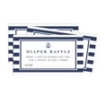thumbnail image 1 of Inkdotpot 30Baby ShowerDiaper Raffle Ticket Lottery Insert Cards Supplies Games For Baby Shower Party Nautical Bring A Pack Of Diapers To Win Favors Gifts And Prizes, 1 of 5