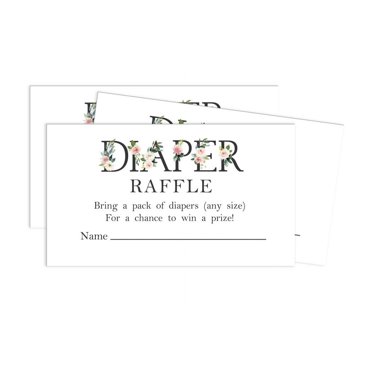 Inkdotpot 30Jungle Animals Baby ShowerDiaper Raffle Ticket Lottery Insert Cards Supplies Games For Shower Party Bring A Pack Of Diapers To Win Favors 6d8d96b4 F58c 4162 Aafc C3ed7889003a.b86491b53d4d79884107832bcb24d86d