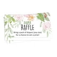 thumbnail image 1 of Inkdotpot 30Floral Baby ShowerDiaper Raffle Ticket Lottery Insert Cards Supplies Games For Baby Shower Party Bring A Pack Of Diapers To Win Favors Gifts And Prizes, 1 of 5