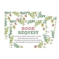 thumbnail image 1 of Inkdotpot 30Floral Gender Neutral Baby Shower Book Request Cards Bring A Book Instead Of A Card Baby Shower Invitations Inserts Games, 1 of 6