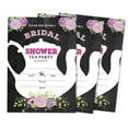 thumbnail image 1 of Inkdotpot 30FloralFill-In Style Bridal Shower Invitations Wedding Blank Invites, 1 of 8