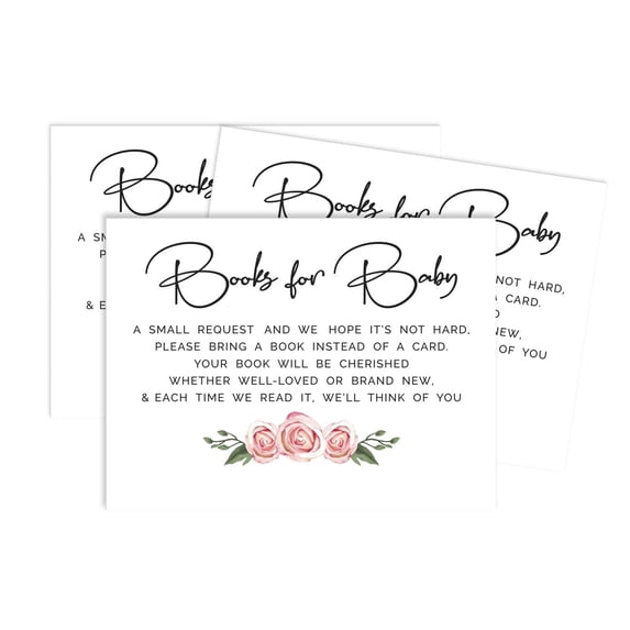 Inkdotpot 30Fox Jungle Animals Gender Neutral Baby Shower Book Request Cards Bring A Book Instead Of A Card Baby Shower Invitations Inserts Games