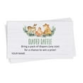 thumbnail image 1 of Inkdotpot 30Jungle Animals Baby ShowerDiaper Raffle Ticket Lottery Insert Cards Supplies Games For Baby Shower Party Bring A Pack Of Diapers To Win Favors Gifts And Prizes, 1 of 5