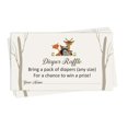 thumbnail image 1 of Inkdotpot 30Jungle Animals Baby ShowerDiaper Raffle Ticket Lottery Insert Cards Supplies Games For Baby Shower Party Bring A Pack Of Diapers To Win Favors Gifts And Prizes, 1 of 5