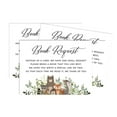 thumbnail image 1 of Inkdotpot 30Jungle Animals Gender Neutral Baby Shower Book Request Cards Bring A Book Instead Of A Card Baby Shower Invitations Inserts Games, 1 of 6