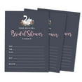 thumbnail image 1 of Inkdotpot 30SwanFill-In Style Bridal Shower Invitations Wedding Blank Invites, 1 of 8
