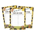 thumbnail image 1 of Inkdotpot 50 BabyAlphabetABCGameJungle Animals Baby Shower Game Gender Neutral Party Supplies, 1 of 6
