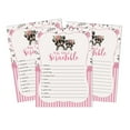 thumbnail image 1 of Inkdotpot 50 PackBaby WordScrambleBaby ShowerGame Cards Raccoon Jungle Animals Party Supplies Fun Baby Shower Game Favors, 1 of 6