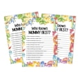 thumbnail image 1 of Inkdotpot 50 PackWho Knows Mommy BestBaby Shower GameCards Dinosaur Jungle Animals FunActivity Cards, 1 of 5