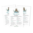 thumbnail image 1 of Inkdotpot 50 Sheets What'sIn Your PhoneBaby Shower GameCards Its A Boy Its A Girl Activity CardsPartyIdea Jungle Animals Baby Shower Party Supply, 1 of 5