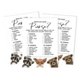 thumbnail image 1 of Inkdotpot 50 Sheets What'sIn Your PurseBaby Shower GameCards Hedgehog,Fox And Bear Jungle Animals Activity CardsPartyIdea Baby Shower Party Supply, 1 of 5