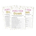 thumbnail image 1 of Inkdotpot 50Find The GuestBaby Shower Game Party Supply Confetti Star Gender Neutral Icebreaker Party Game, 1 of 5