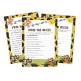 thumbnail image 1 of Inkdotpot 50Find The GuestBaby Shower Game Party Supply Gender Neutral Jungle Animals Icebreaker Party Game, 1 of 1