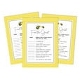 thumbnail image 1 of Inkdotpot 50Find The GuestBaby Shower Game Party Supply Honey Bee Gender Neutral Icebreaker Party Game, 1 of 5