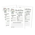 thumbnail image 1 of Inkdotpot 50Prediction CardsFor Baby Shower Game Baby Elephant Girl Jungle Animals Party Supplies Fun Baby Shower Game Favors, 1 of 5