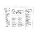 thumbnail image 1 of Inkdotpot 50What'sIn Your PhoneBaby Shower GameCards Baby Elephant Girl Jungle Animals Activity CardsPartyIdea Baby Shower Party Supply, 1 of 5