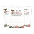thumbnail image 1 of Inkdotpot Baby Shower Game Set Of 50 BabyAlphabetABCGame Deer Jungle Animals Party Supplies, 1 of 6