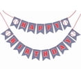 thumbnail image 1 of Inkdotpot Birthday Party DecorationsBirthday Party GarlandBaby Boy BaseballPennant Banner Flag, 1 of 7